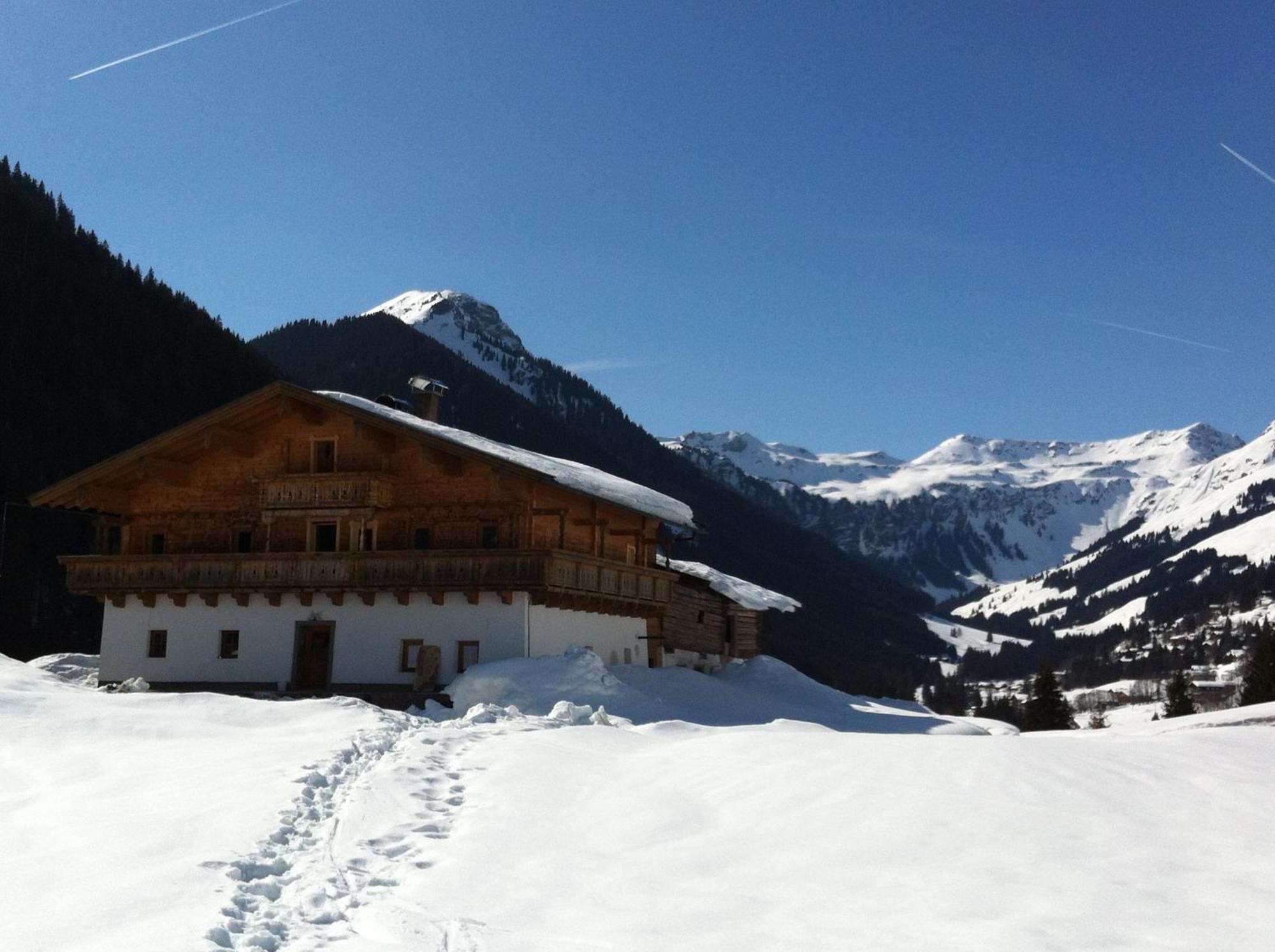 Alpenbauernhaus Vorderbrandthof Saalbach Exterior foto