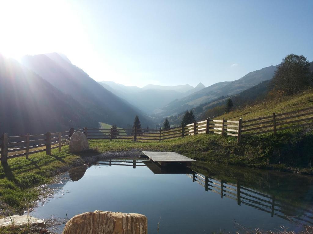 Alpenbauernhaus Vorderbrandthof Saalbach Exterior foto